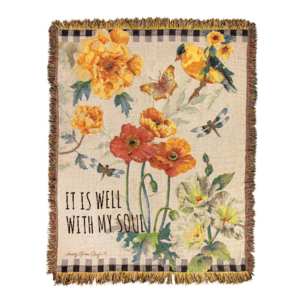 Sunshine Garden Tapestry Throw ATSUG