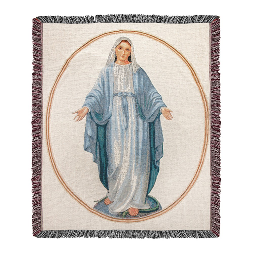 Virgin Mary Tapestry Throw ATVGMR