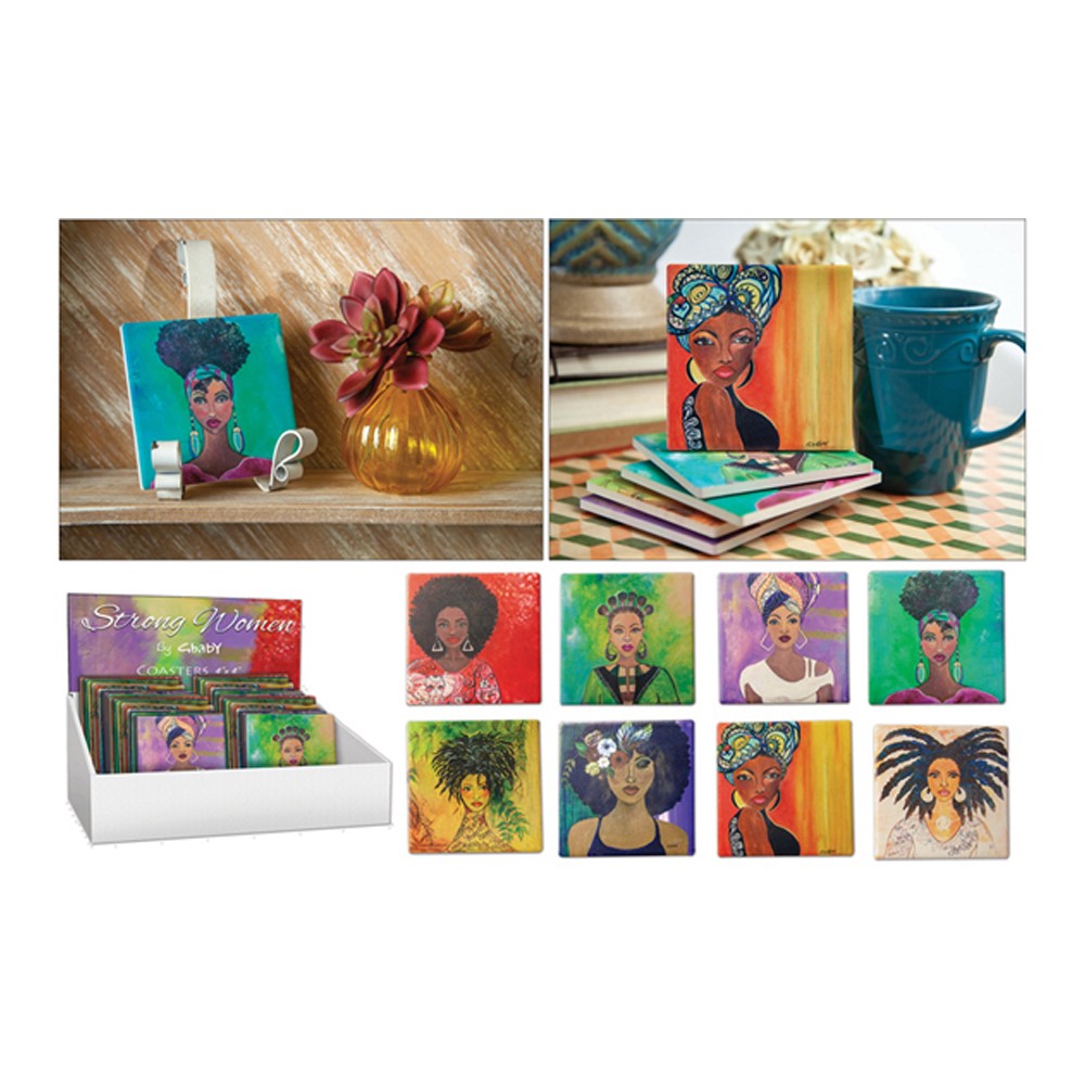 Strong Women Coaster Assortment ICCOSW