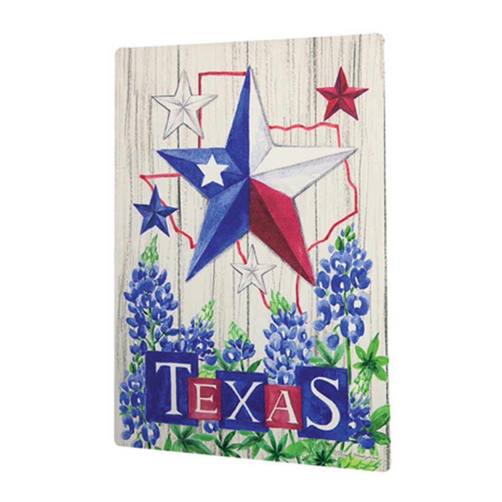 Texas Bluebonnet Metal Sign IMWDTX