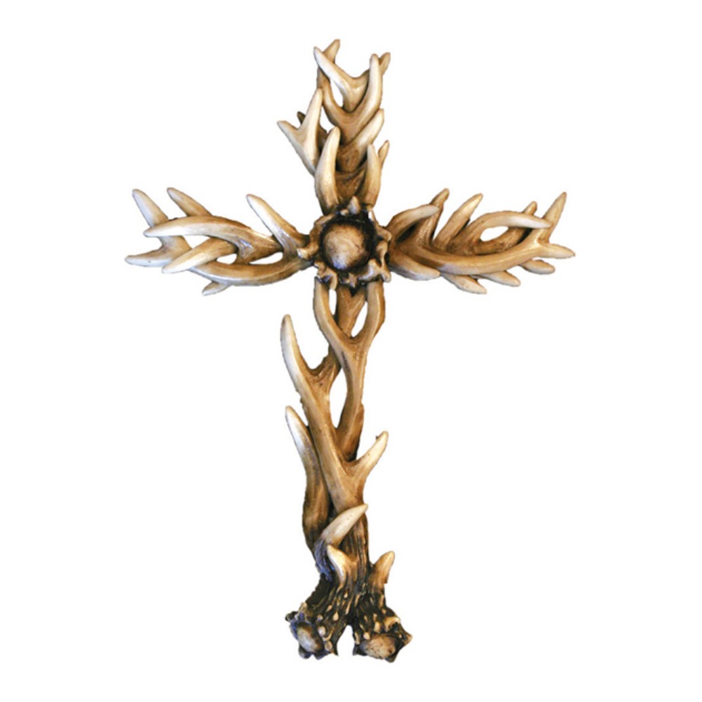 Antler Lodge Antler Wall Cross RMALAC