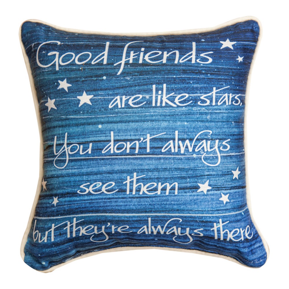 Friends throw outlet pillow