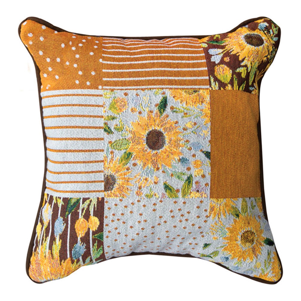 Fall Sunflower Fields Pillow TLBFSF