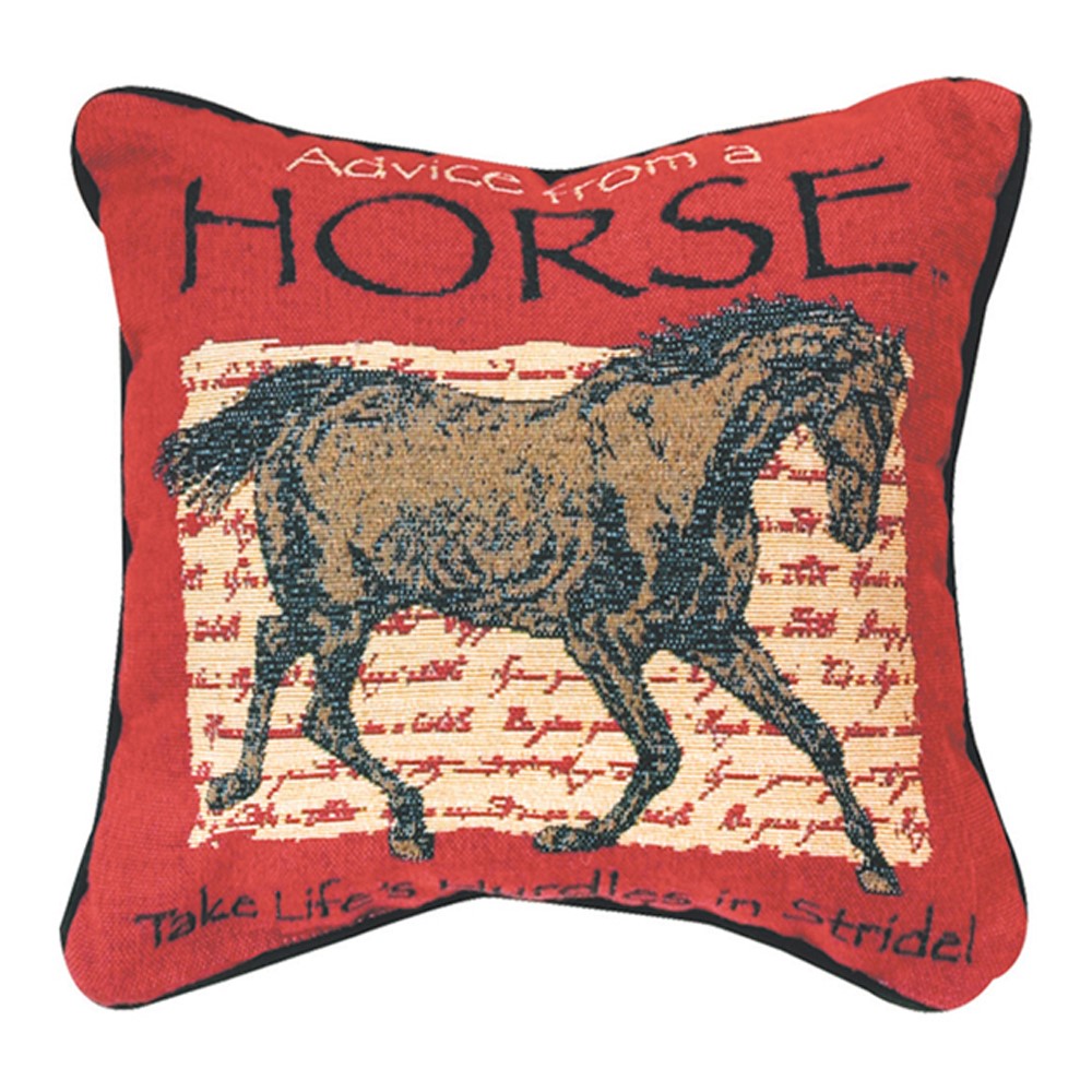 Advice From A Horse Pillow TPAHRS