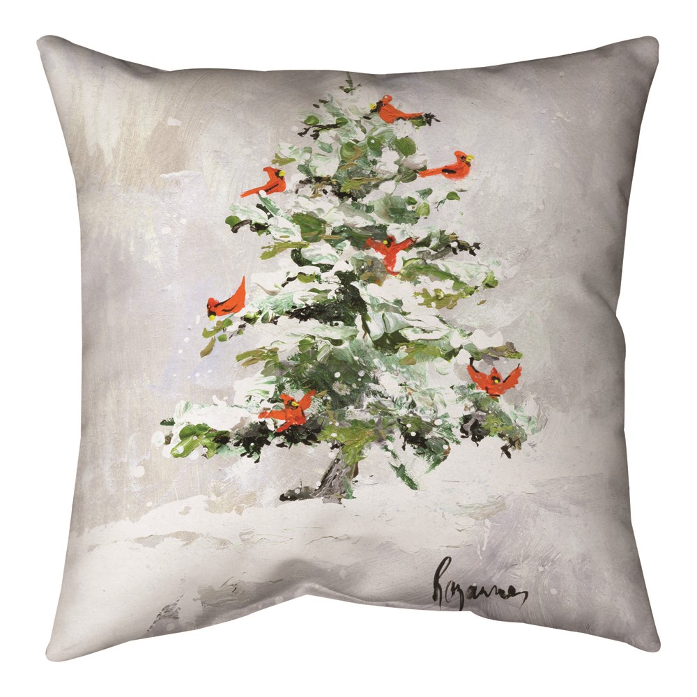 Cardinal Tree Climaweave Pillow SLCT