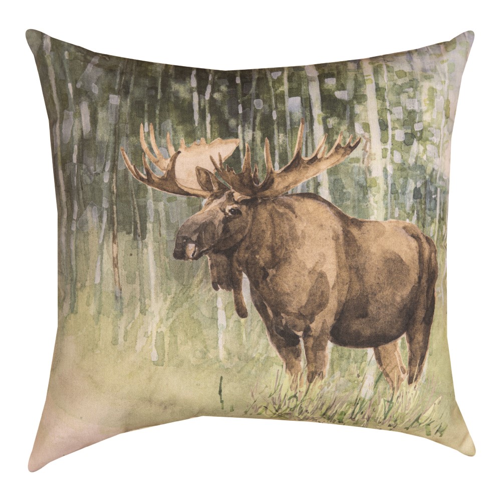 Moose pillow hot sale cover