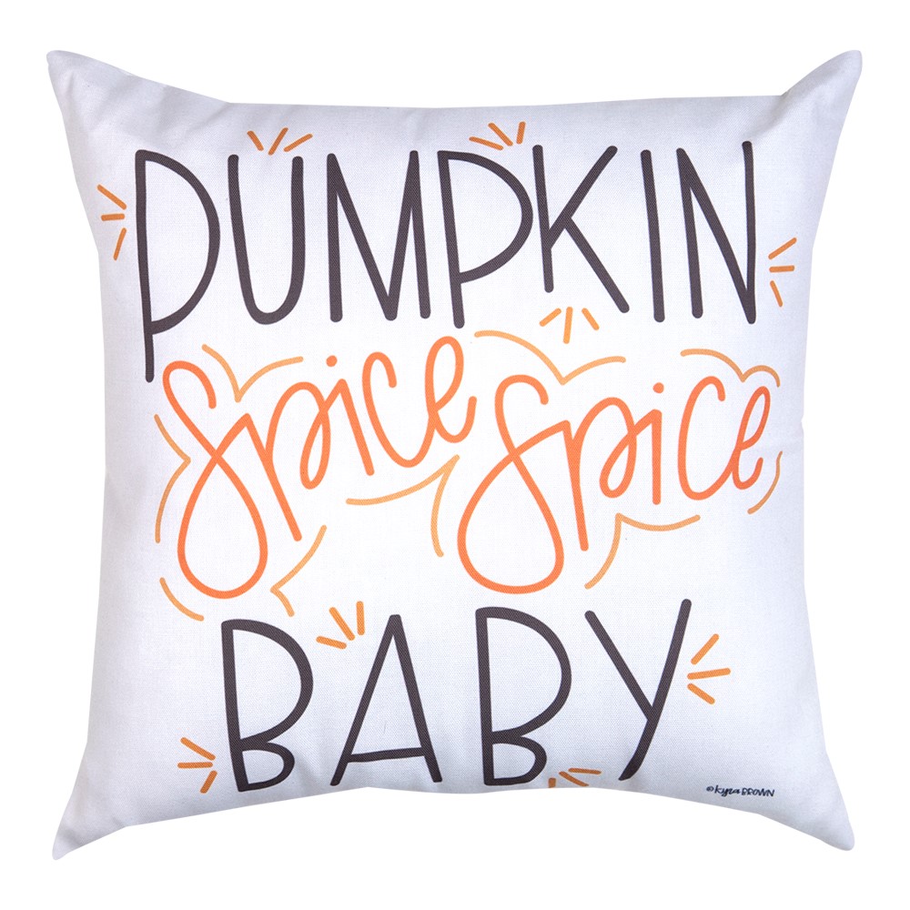 Pumpkin Spice Spice Baby Climaweave Pillow SLPSSB