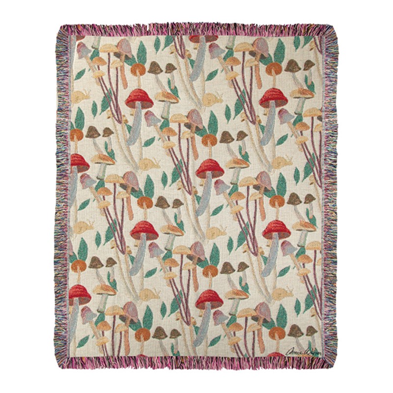 Fungi Field Trip Collection Tapestry Throw ATFUG