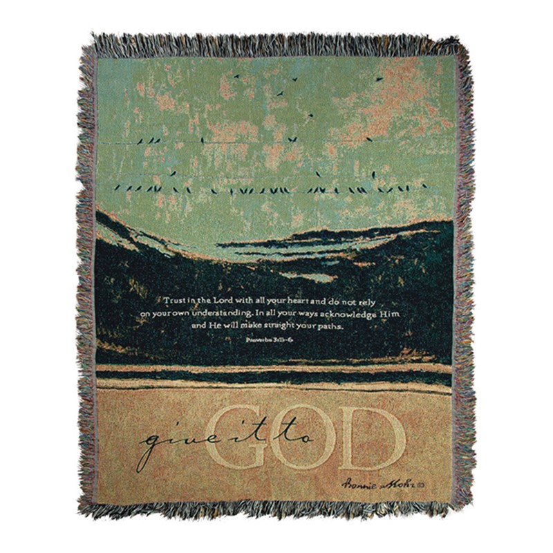 Give It To God Tapestry Throw ATGITG