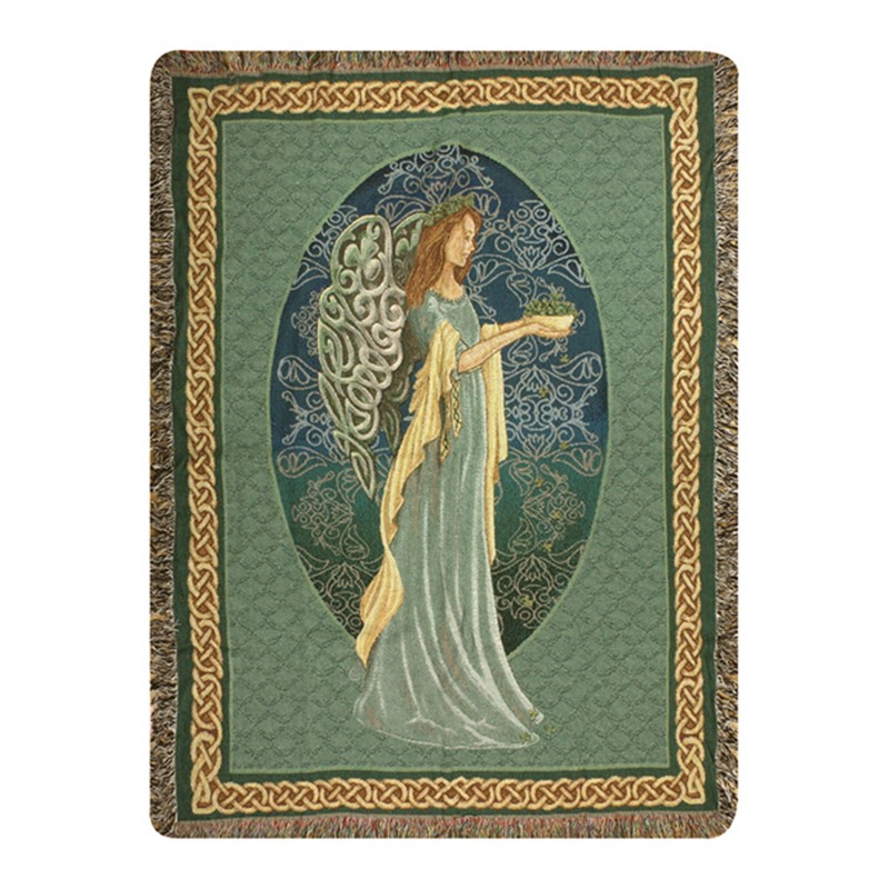 Irish Angel Tapestry Throw ATIRAN