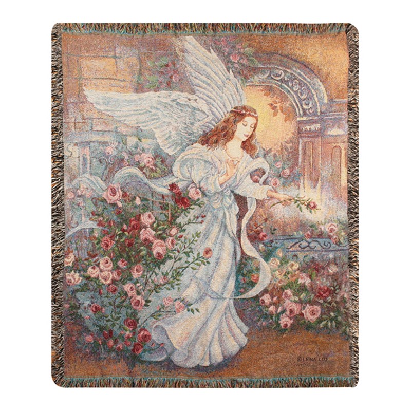 Angel of Love Tapestry Throw ATLAOL