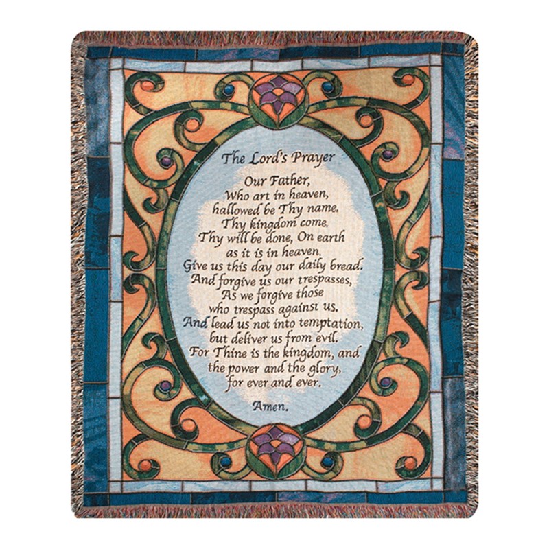 Lord's Prayer Tapestry Throw ATLRDP