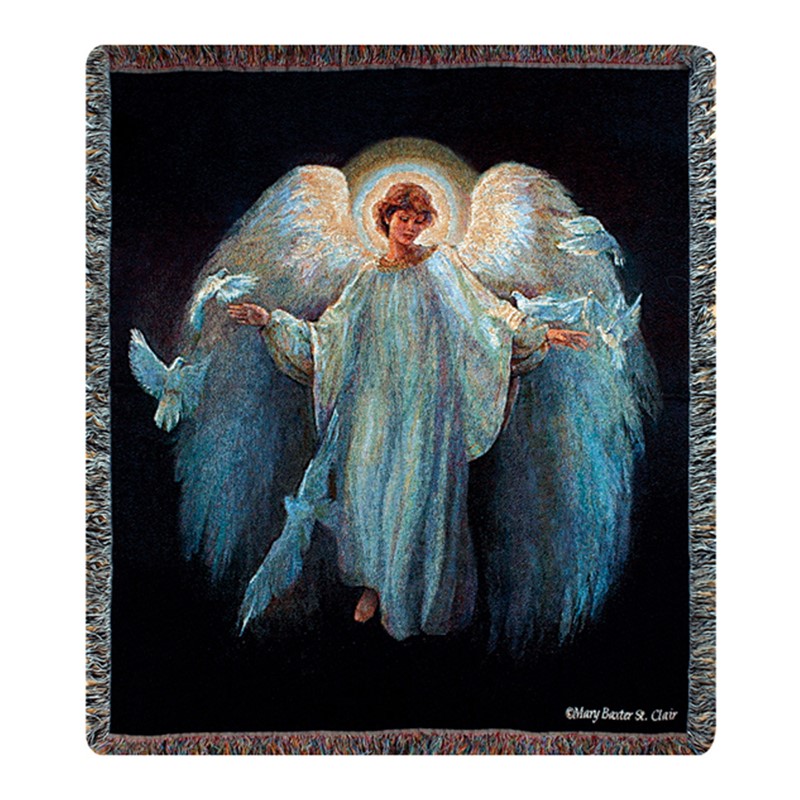 Messenger of Peace Tapestry Throw ATMOP