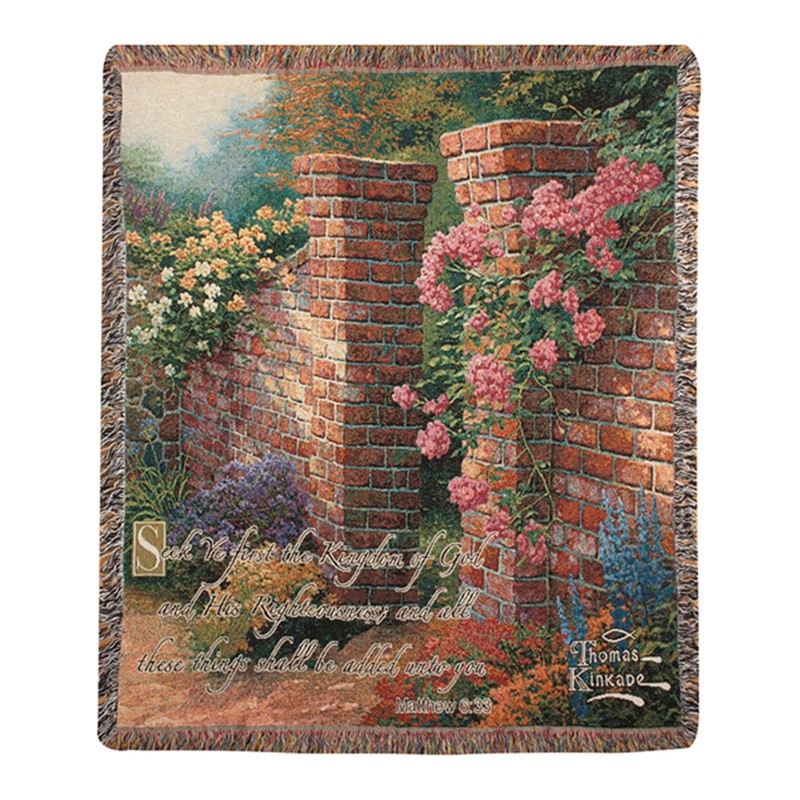 Rose Garden Tapestry Throw ATROS