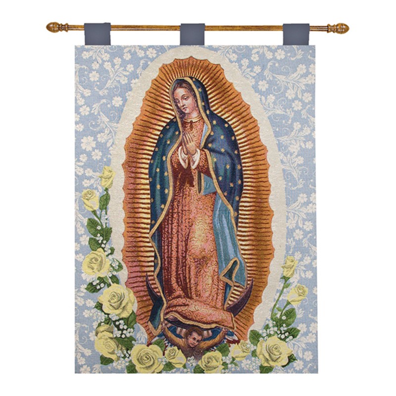 Our Lady of Guadalupe Tapestry Wall Hanging HWTOLG