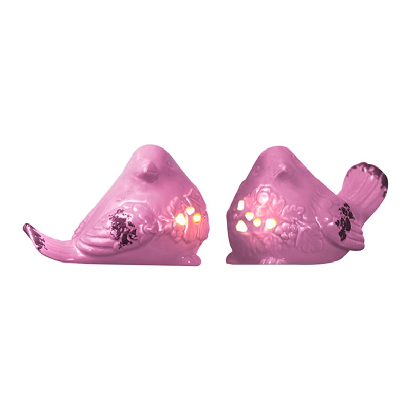 Rose LED Ceramic Birds ICIJRB