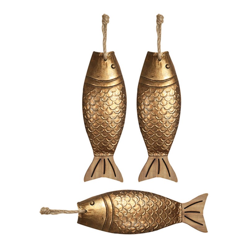 Metal Fish Decor IMDEMF