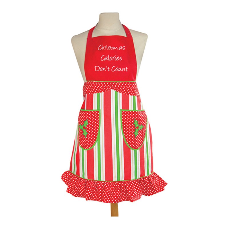 Christmas Calories Women's Apron IOCMWA