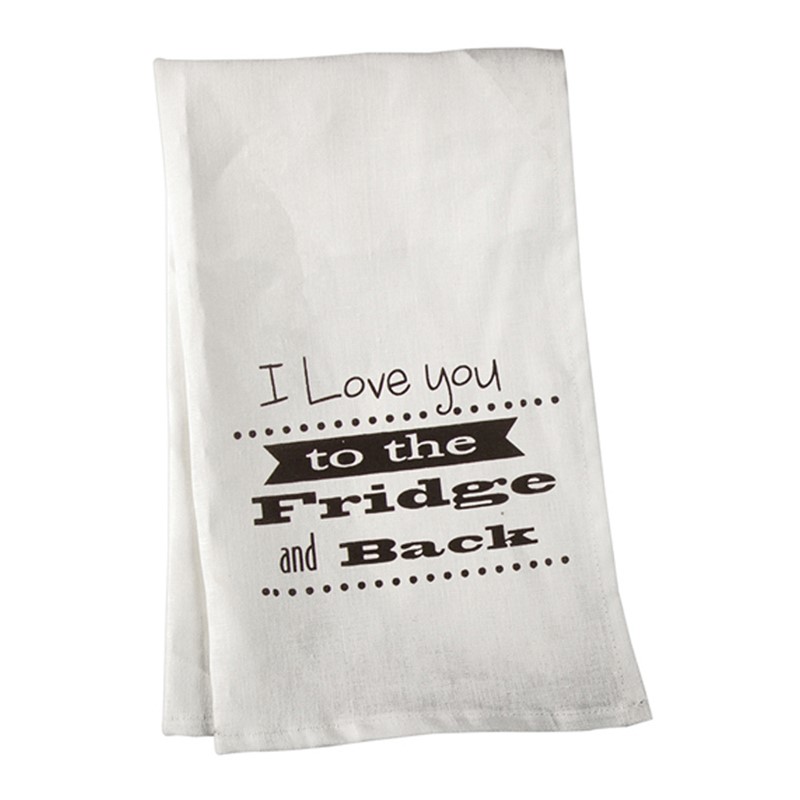 Fridge And Back Tea Towel IOETFR