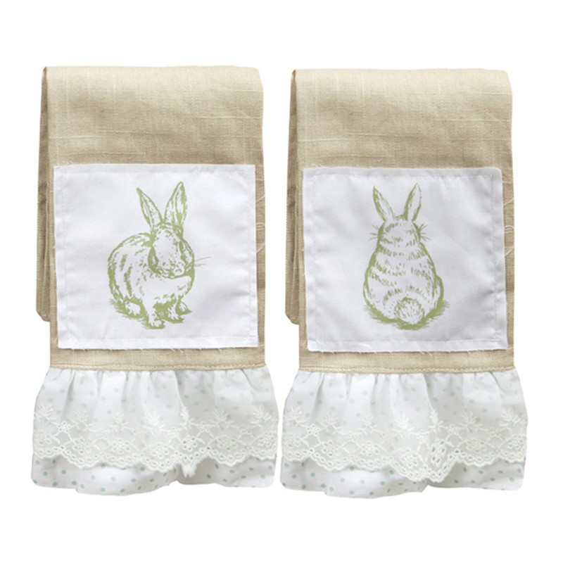 Bunnies Tea Towel IOHTBT