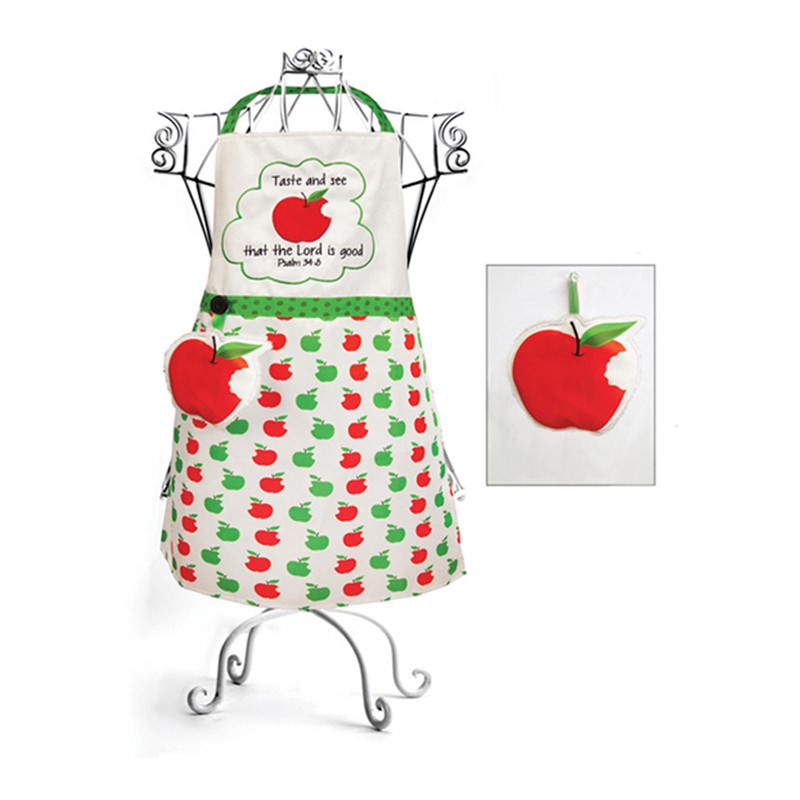 Taste And See Child Apron Hand Towel Set IOIZTS