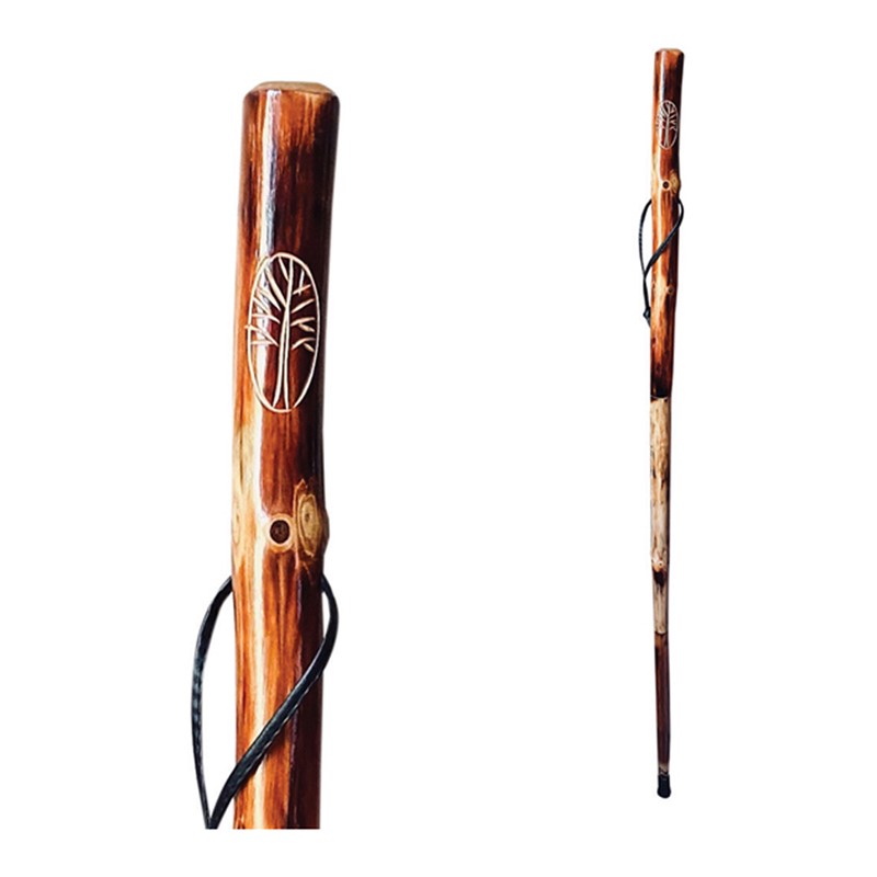 Tree Take A Hike Walking Stick W/Compass & Pouch IWTHTR