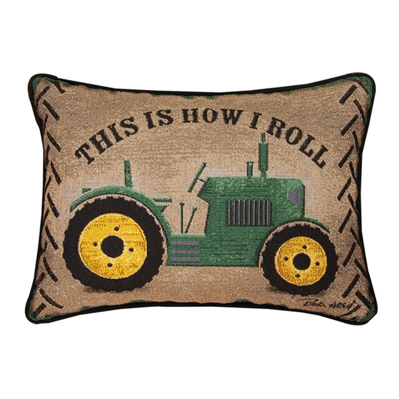 This Is How I Roll Tapestry Pillow THTHRL