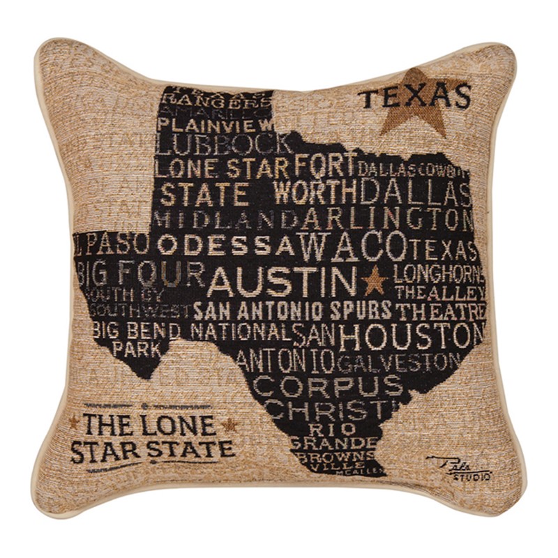 USA Texas Pillow TLUSTX