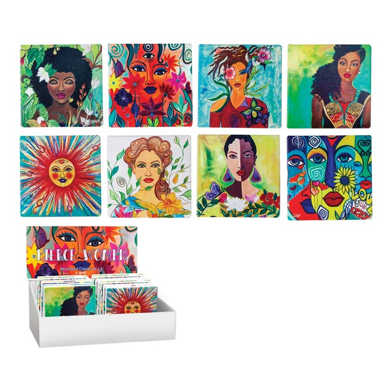 Fierce Women Coaster Assortment ICCOFW