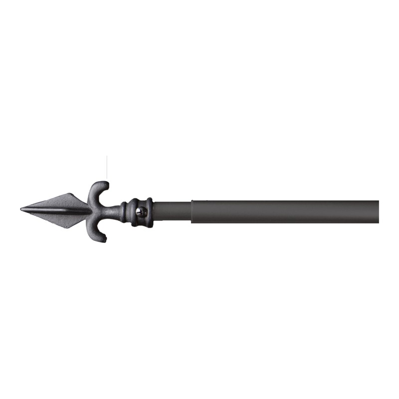 Grande Black Finial Rod 35-072