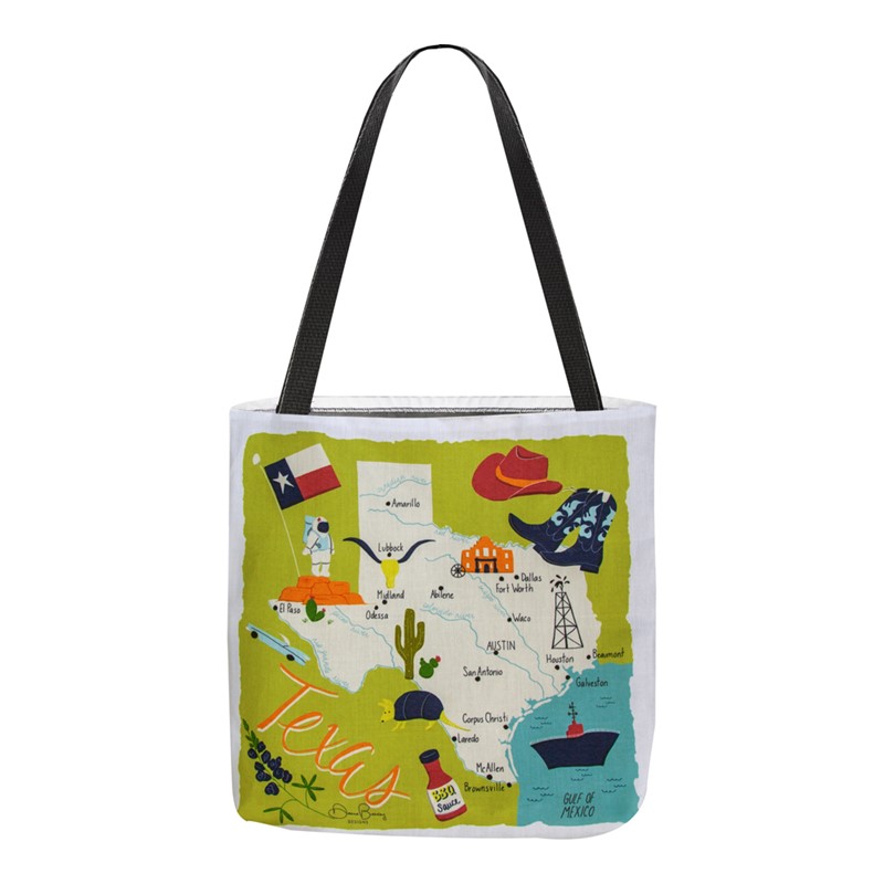 Texas Printed Tote SOTX