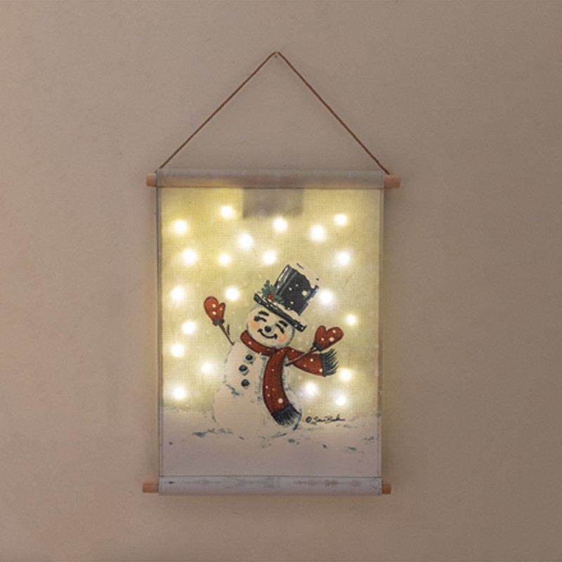 LED Wall Hanging - Snowman IOFOSN