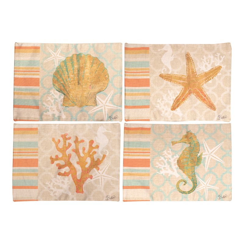 Beach Linen Collection Placemats SL4BLP