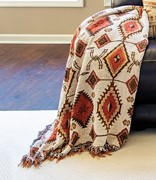 Non-Embellished Native Design Tapestry Throw ATNEM View 2