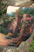 Rose Garden Tapestry Throw ATROS View 2