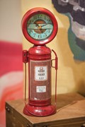 Retro Gas Pump Table Clock IKCLGP View 2