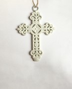 Sacred Cast Iron Cross Cream IMINSA View 2