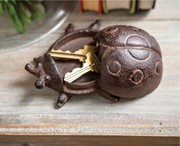 Cast Iron Ladybug Key Keeper IMKKLB View 2