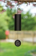 Metal Cylinder Inspirational Wind Chime IMWCCY View 2