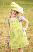 Izzy official Mess Maker Child Apron 3-Piece Set IOIZOM View 2