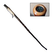 Take A Hike Burnout Walking Stick Walking Stick w/ Compass IWTHBO View 2