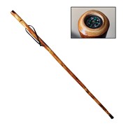 Mountain Range Take A Hike Walking Stick w/ Compass & Pouch IWTHMR View 2