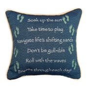 Advice From The Beach Pillow TPADTB View 2