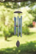 Metal Windchime - Blue Butterfly IMWCBLB View 2