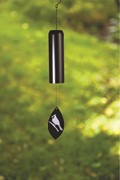 Black Metal Tubular Windchime - Cardinal IMWCCG View 2