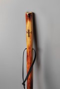 Brown Cross Take A Hike Walking Stick w/Compass & Pouch IWTHBC View 3