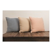 Scalloped Tan Pillow APSCAT View 3