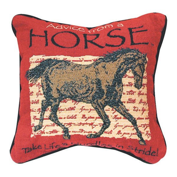 Advice From A Horse Pillow TPAHRS