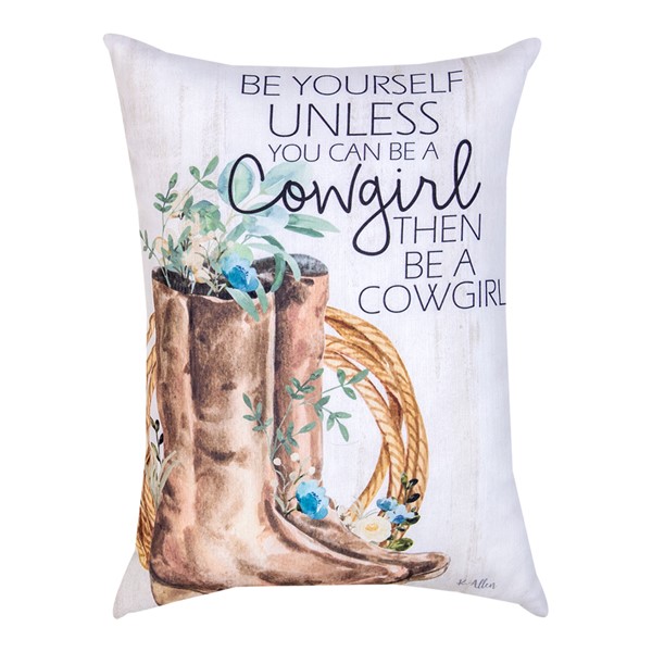 Cowgirl pillow hotsell